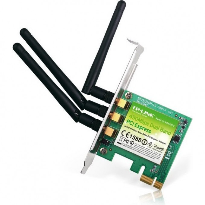 Адаптер TP-LINK N900 PCI Express TL-WDN4800