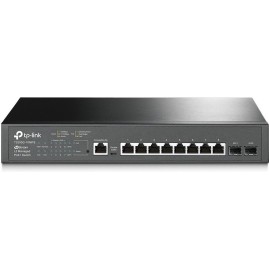 Коммутатор TP-LINK T2500G-10MPS 8-портовый гигабитный с 2 SFP-слотами Коммутатор TP-LINK T2500G-10MPS 8-портовый гигабитный с 2 SFP-слотами