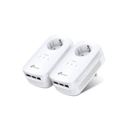 Комплект гигабитных Powerline-адаптеров TP-LINK TL-PA8030P KIT AV1300 со встроенной розеткой