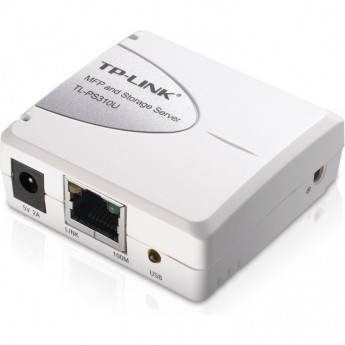 Принт-сервер TP-LINK TL-PS310U многофункциональный с одним портом USB 2.0 и функцией хранения данных