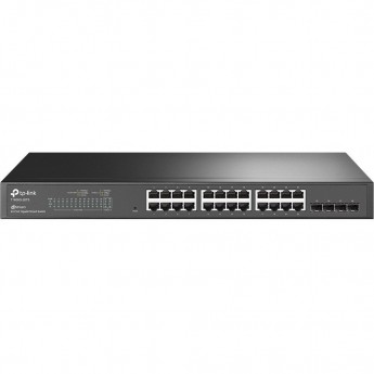 Smart-коммутатор TP-LINK T1600G-28TS (TL-SG2424) 24-портовый гигабитный с 4 SFP-слотами