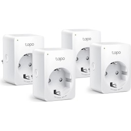 Умная Wi-Fi розетка TP-LINK TAPO P110 (4-pack) Умная Wi-Fi розетка TP-LINK TAPO P110 (4-pack)